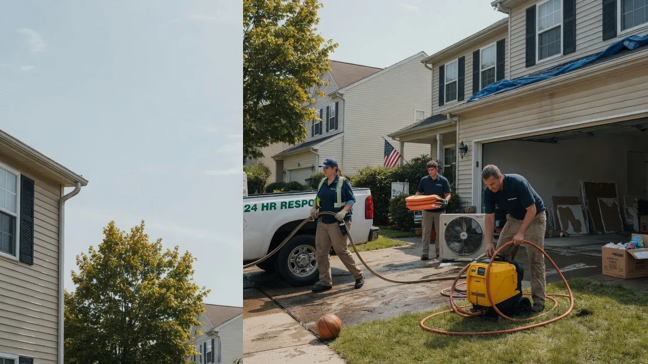 Emergency Water Damage Restoration in Bluffs, IL near me